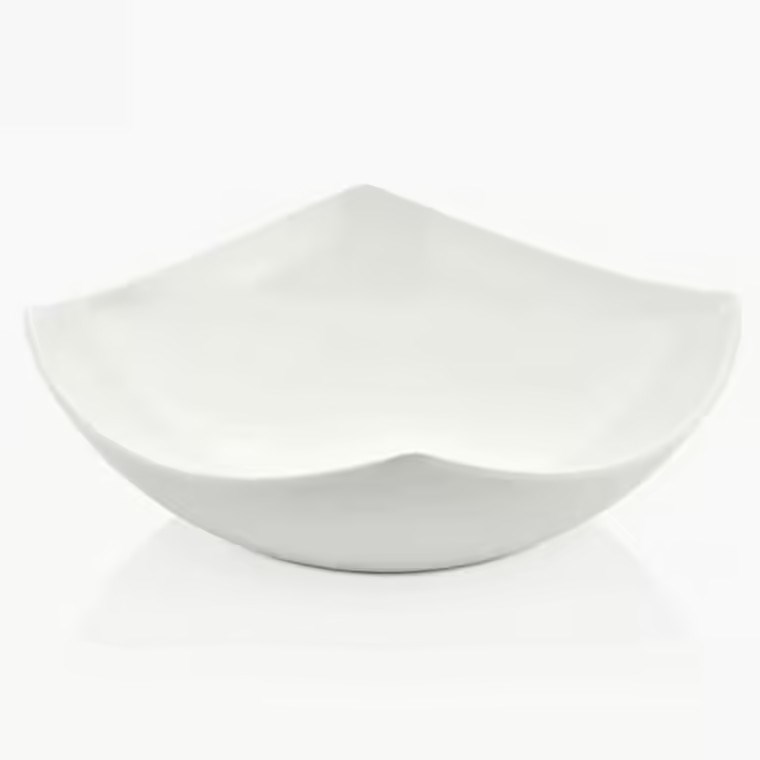 Gastro Boutique Bali Kase 28x28 cm 2.500 ml - Krem Beyaz-Kırılmaz Kaseler - Demasan
