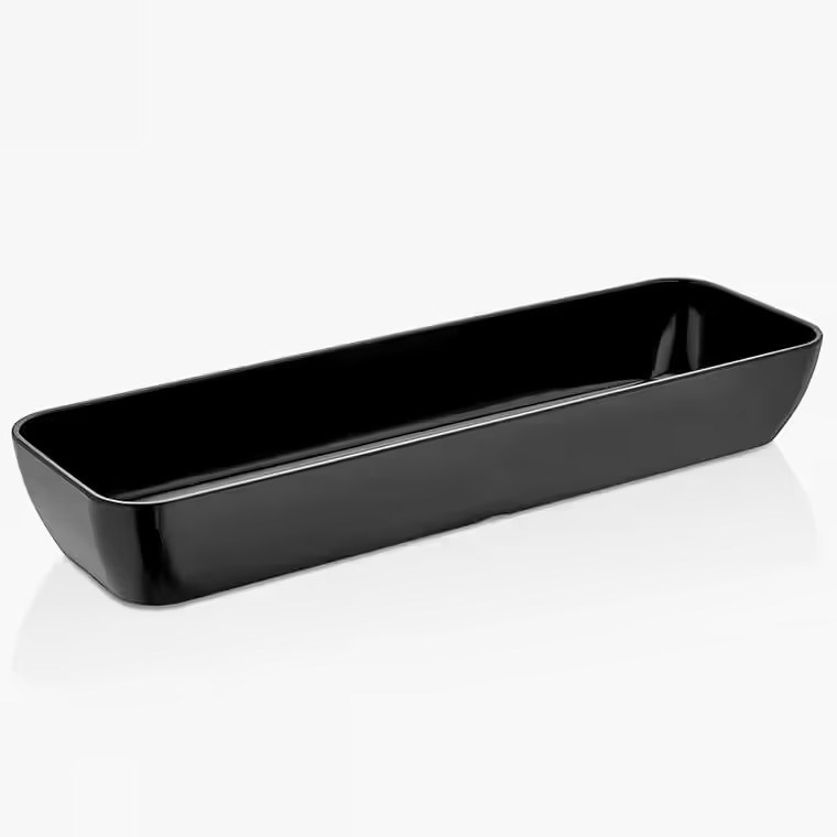 Gastro Boutique Corona GN.2/4 Kase 53x16,2 cm 3.800 ml - Siyah-Kırılmaz Kaseler - Demasan
