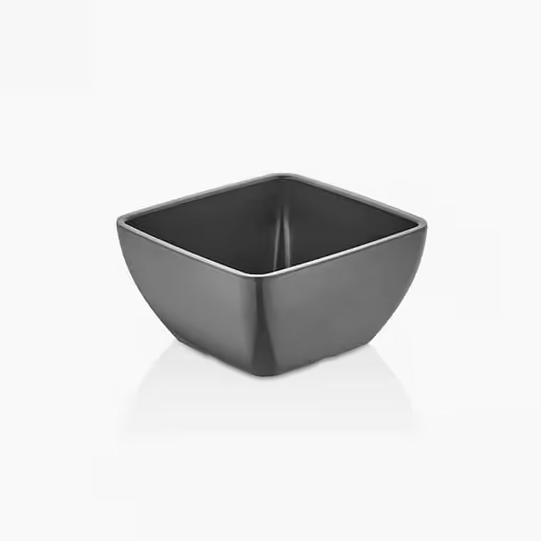 Gastro Boutique Corona Kase 12,5x12,5 cm 590 ml - Gri-Kırılmaz Kaseler - Demasan
