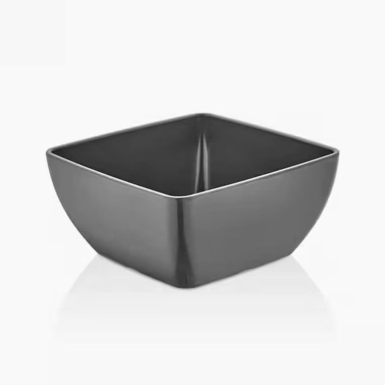 Gastro Boutique Corona Kase 19x19 cm 1.900 ml - Gri-Kırılmaz Kaseler - Demasan
