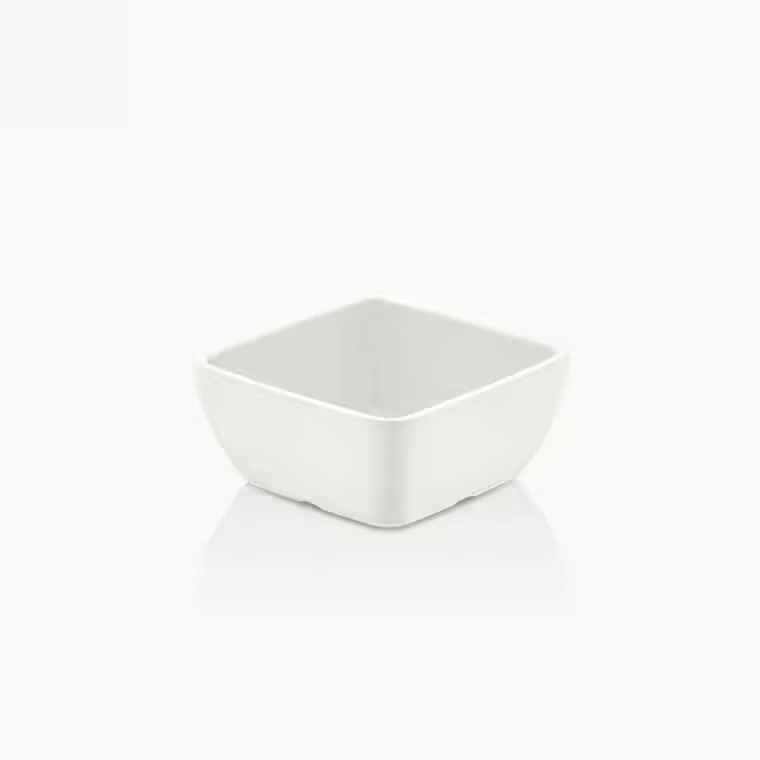 Gastro Boutique Corona Kase 9x9 cm 190 ml - Krem Beyaz-Kırılmaz Kaseler - Demasan
