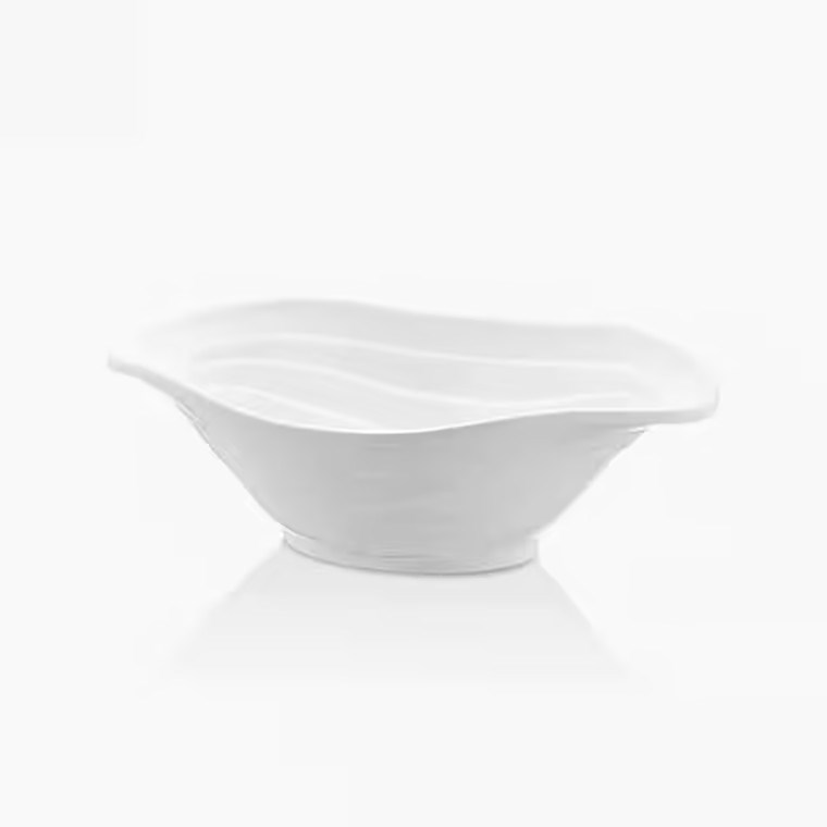 Gastro Boutique Duet Kase 23x16 cm 700 ml - Krem Beyaz-Kırılmaz Kaseler - Demasan
