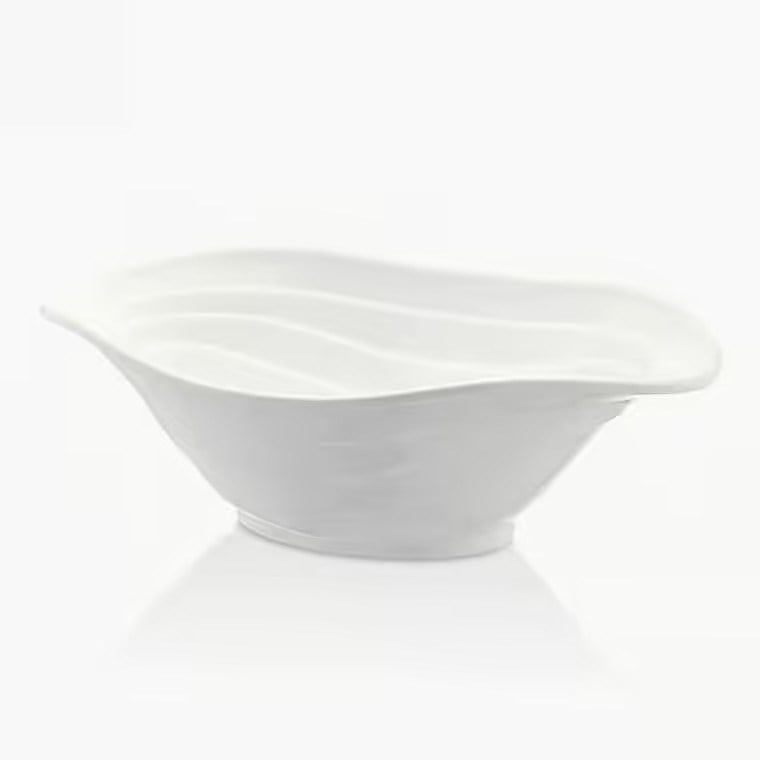 Gastro Boutique Duet Kase 33x23 cm 2.000 ml - Krem Beyaz-Kırılmaz Kaseler - Demasan
