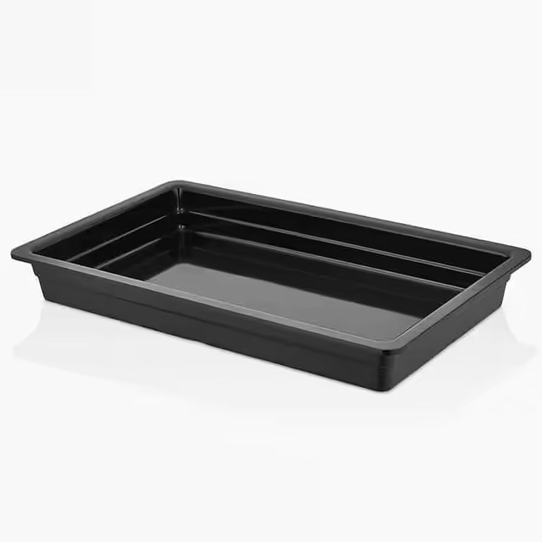 Gastro Boutique GN.1/1 Küvet 53x32,5 cm 6.600 ml - Siyah-GASTRONOM KÜVETLER - Demasan
