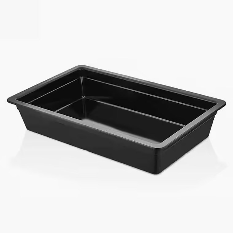 Gastro Boutique GN.1/1 Küvet 53x32,5 cm 11.000 ml - Siyah-GASTRONOM KÜVETLER - Demasan
