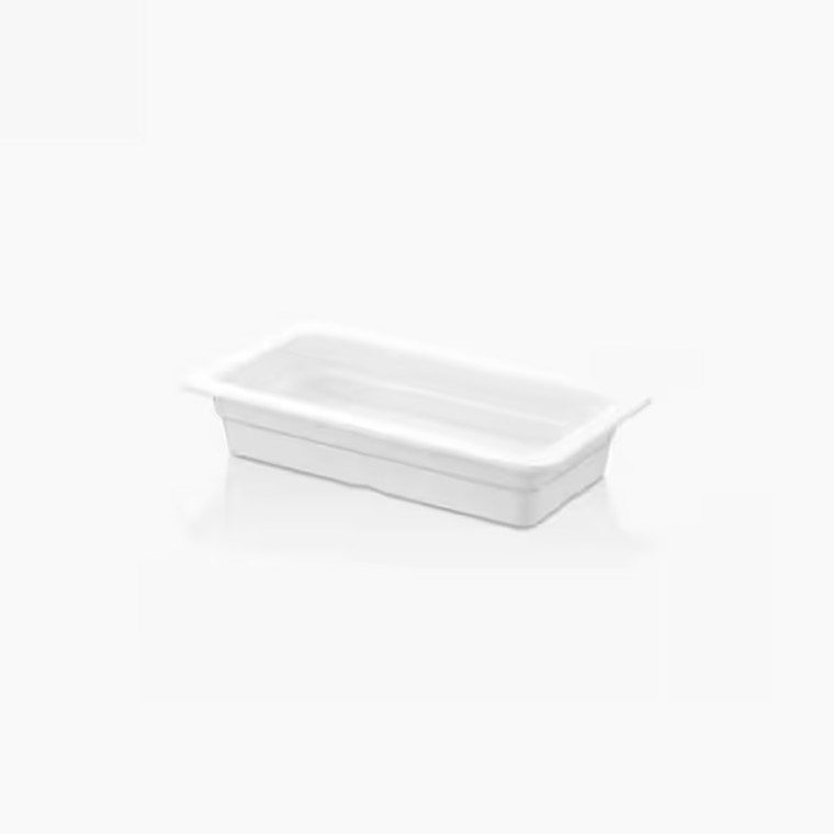 Gastro Boutique GN.1/3 Küvet 17,6x32,5 cm 1.700 ml - Krem Beyaz-GASTRONOM KÜVETLER - Demasan
