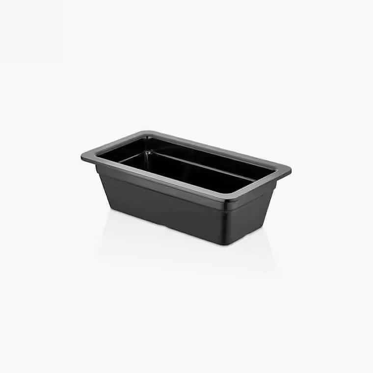 Gastro Boutique GN.1/3 Küvet 17,6x32,5cm 2.900 ml - Siyah-GASTRONOM KÜVETLER - Demasan
