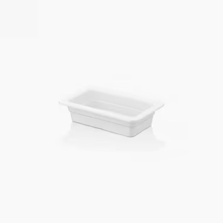 Gastro Boutique GN.1/4 Küvet 26,5x16,2 cm 1.100 ml - Krem Beyaz-GASTRONOM KÜVETLER - Demasan
