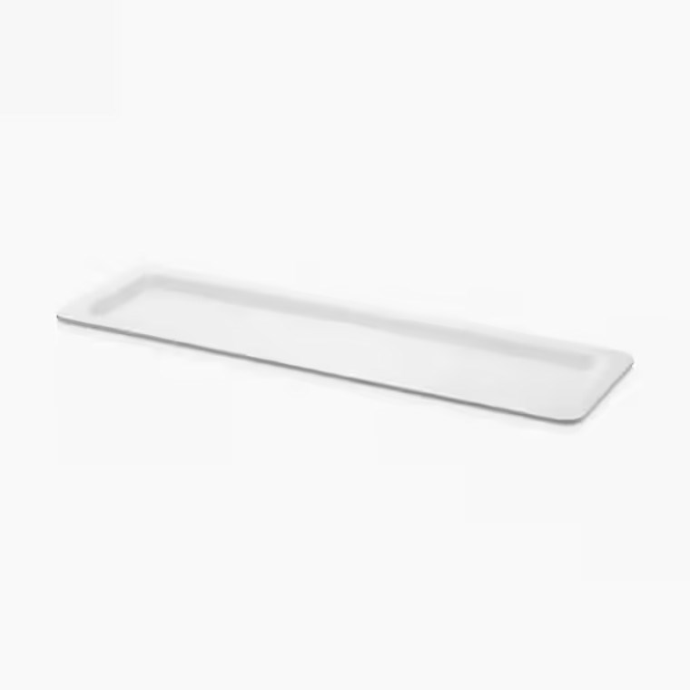 Gastro Boutique GN.2/4 Küvet 53x16,2 cm 700 ml - Krem Beyaz-GASTRONOM KÜVETLER - Demasan
