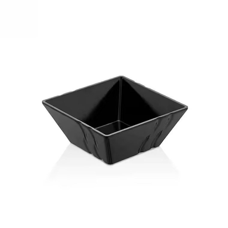Gastro Boutique Luxor Kase 19x19 cm 1.560 ml - Siyah-Kırılmaz Kaseler - Demasan
