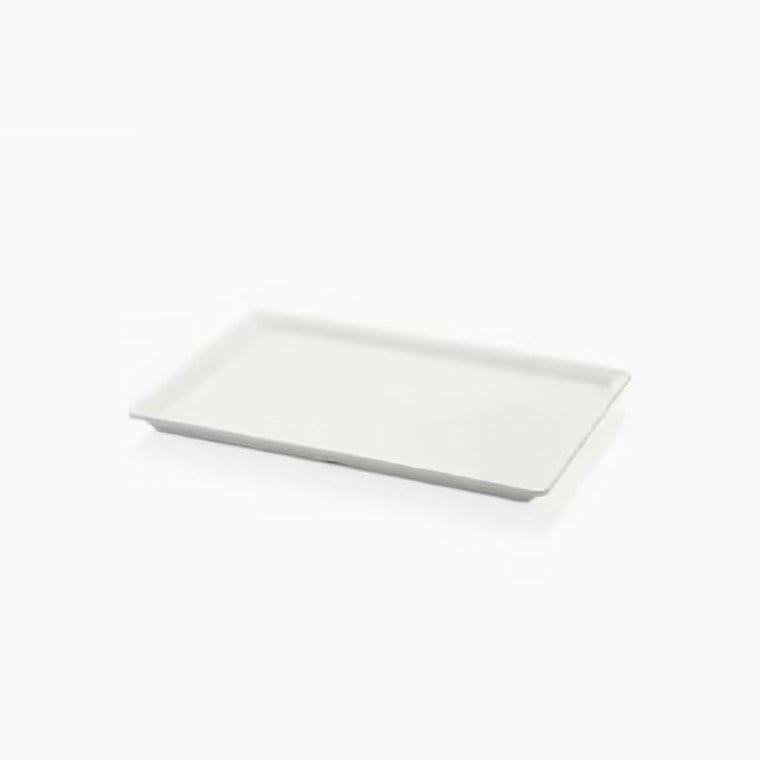 Gastro Boutique Maya Dikdörtgen Platter 35x24 cm - Krem Beyaz-Sunum Tabakları ve Kaseler - Demasan
