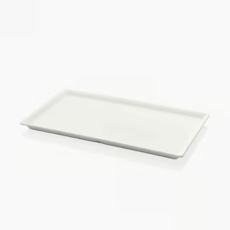 Gastro Boutique Maya Dikdörtgen Platter 43x25 cm - Krem Beyaz-Sunum Tabakları ve Kaseler - Demasan
