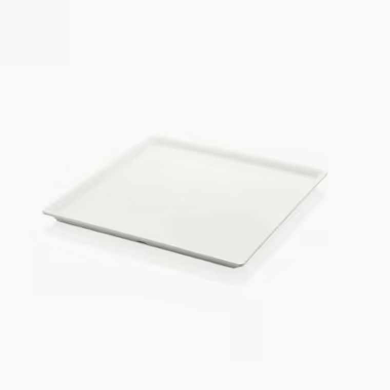 Gastro Boutique Maya Kare Platter 35x35 cm - Krem Beyaz-Sunum Tabakları ve Kaseler - Demasan
