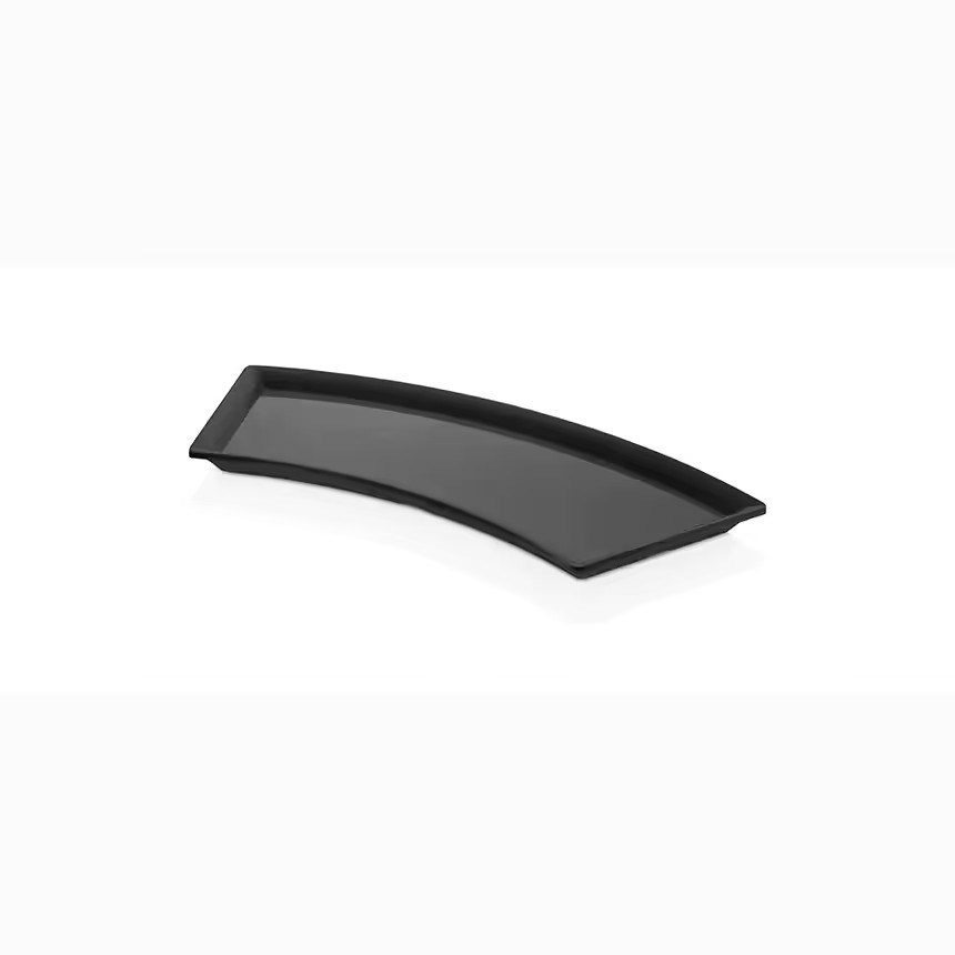 Gastro Boutique Maya Yarım Ay Platter 40x15 - Siyah-Sunum Tabakları ve Kaseler - Demasan
