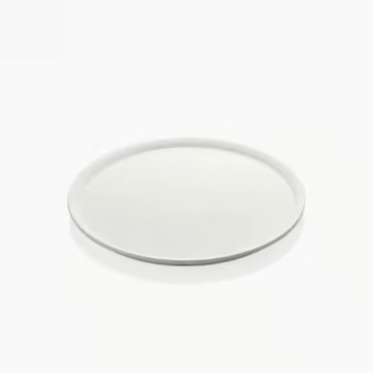 Gastro Boutique Maya Yuvarlak Platter Ø 35 cm - Krem Beyaz-Sunum Tabakları ve Kaseler - Demasan
