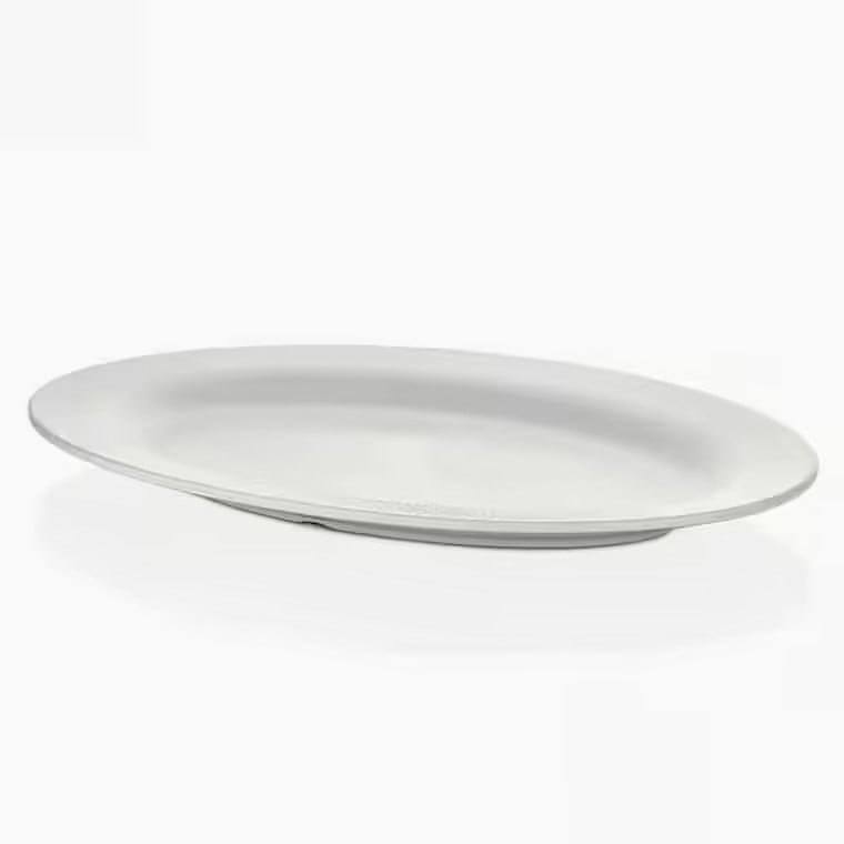 Gastro Boutique Nova Platter Yağmur Yüzey 64x44 cm - Krem Beyaz-Sunum Tabakları ve Kaseler - Demasan
