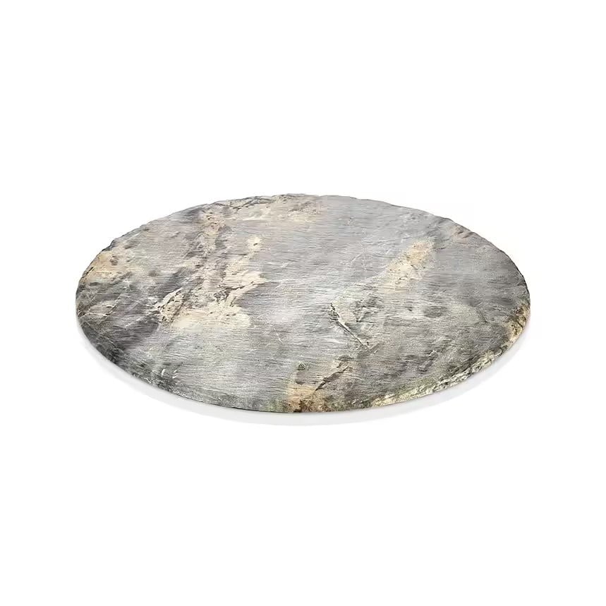 Gastro Boutique Royal Marble Slate Efct. Yuvarlak Pano Ø 35 cm-Sunum Tabakları ve Kaseler - Demasan
