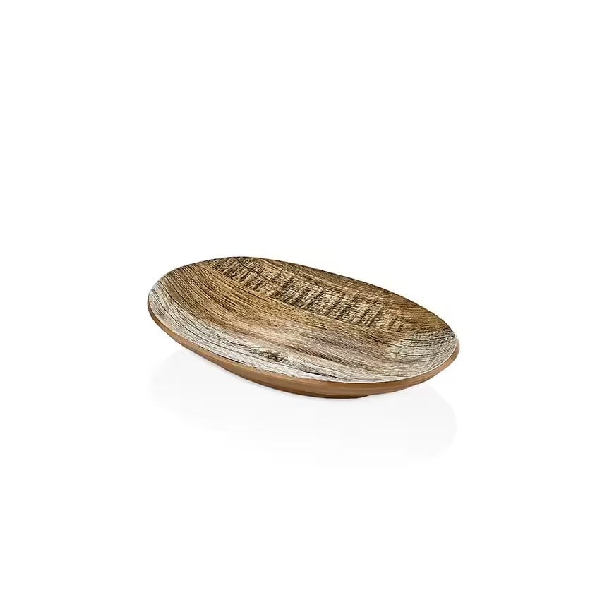 Gastro Boutique Sierra Terra Elips Tabak 23x14,5cm-Kırılmaz Tabaklar - Demasan

