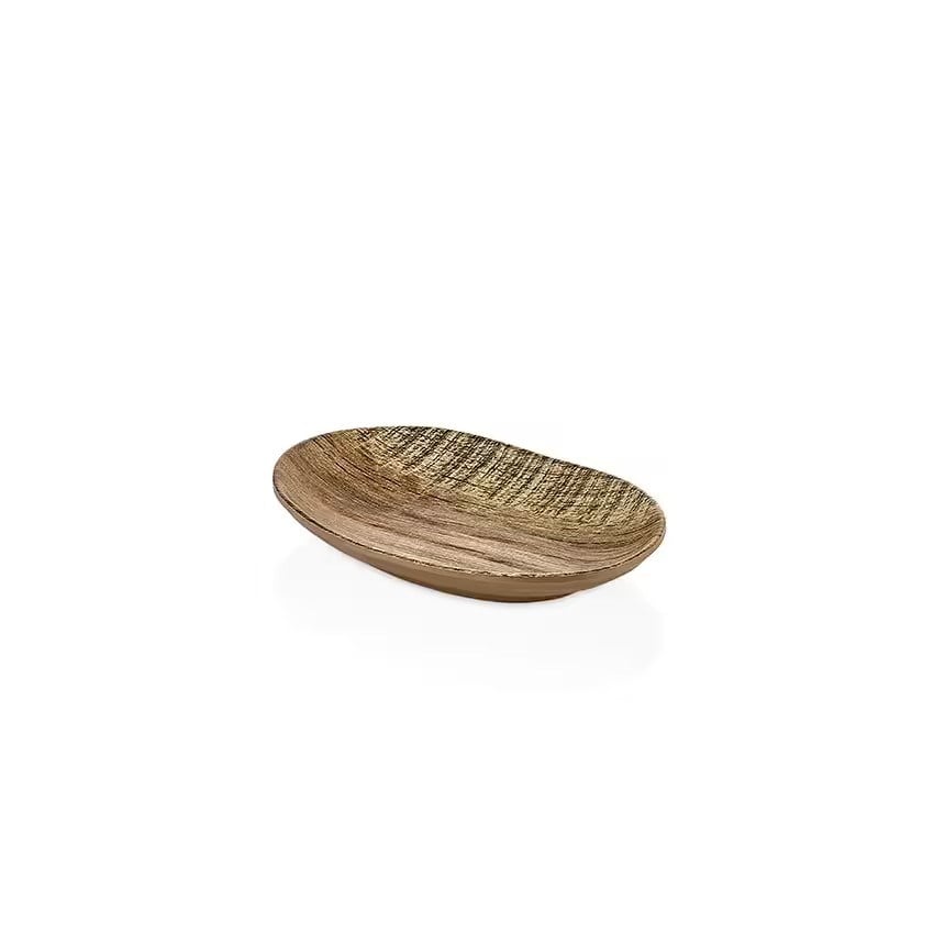 Gastro Boutique Sierra Terra Elips Tabak 18,3x11,5 cm-Kırılmaz Tabaklar - Demasan
