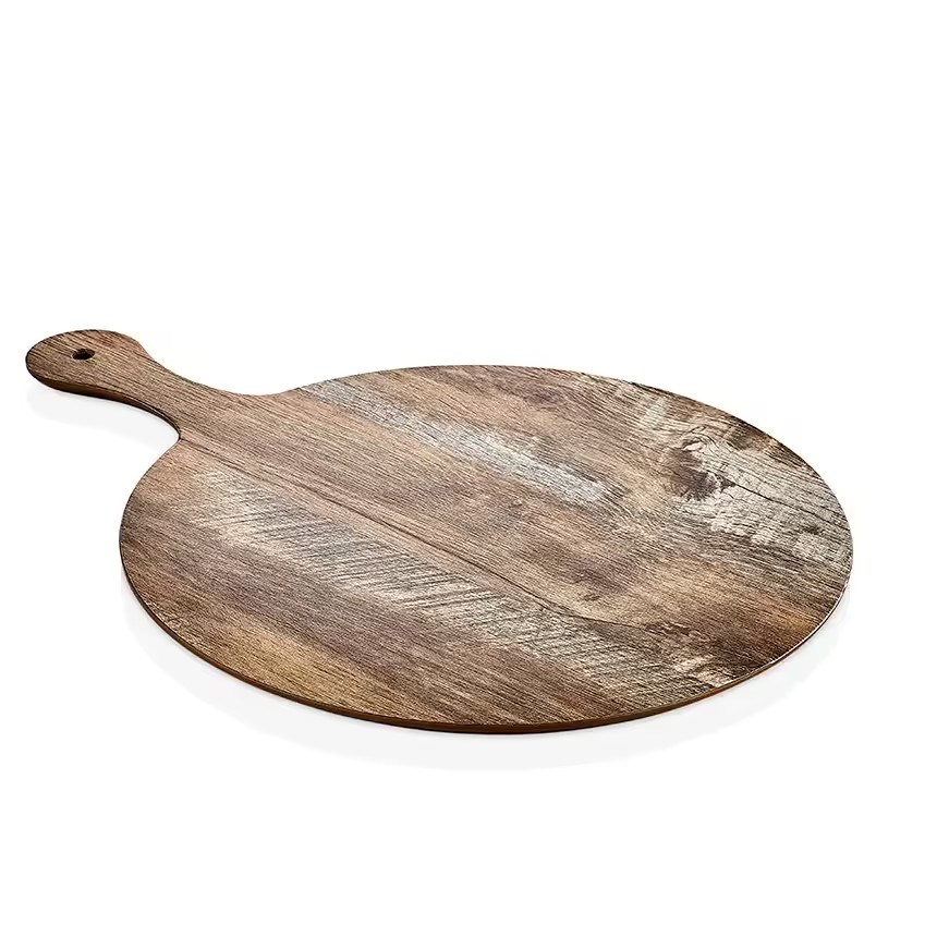 Gastro Boutique Sierra Wood Effect Yuvarlak Pano Ø 35 cm - L.48 cm-Sunum Tabakları ve Kaseler - Demasan
