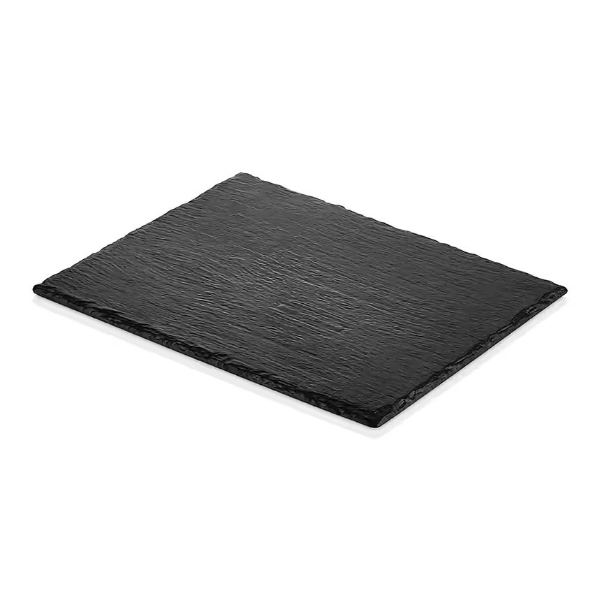Gastro Boutique Slate Efct. GN.1/2 Pano 26,5x32,5 cm - Siyah-Sunum Tabakları ve Kaseler - Demasan
