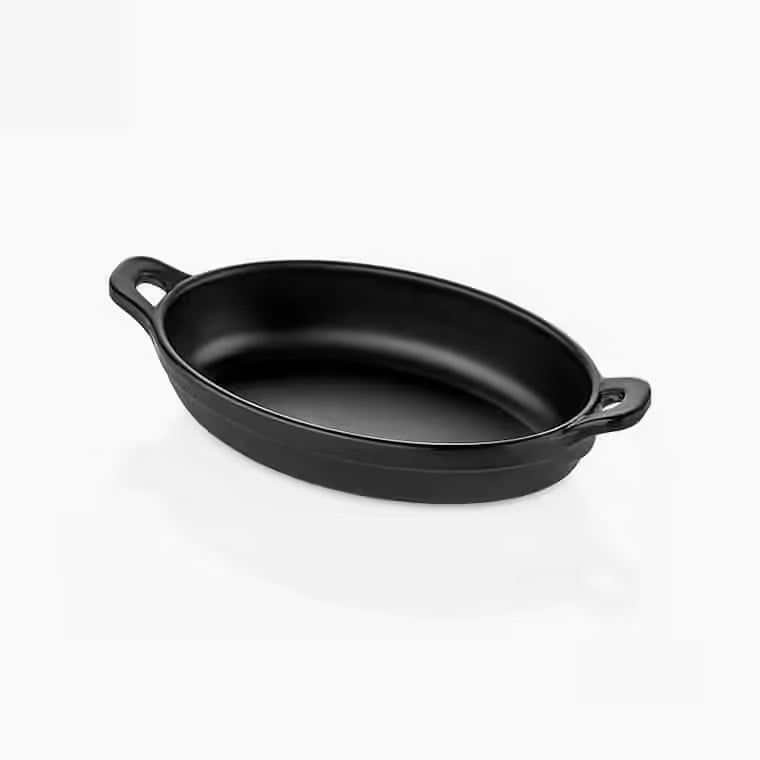 Gastro Boutique Terra Minimal 15x8 cm - Siyah-Sunum Tabakları ve Kaseler - Demasan
