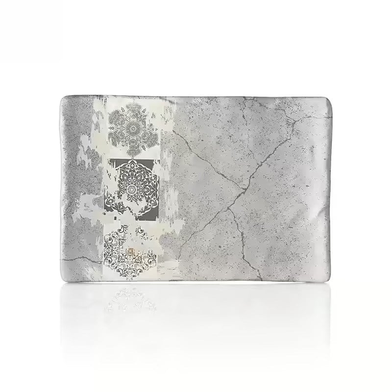 Gastro Boutique Terra Patara Dikdörtgen Tabak 34,1x23,6 cm-Kırılmaz Tabaklar - Demasan
