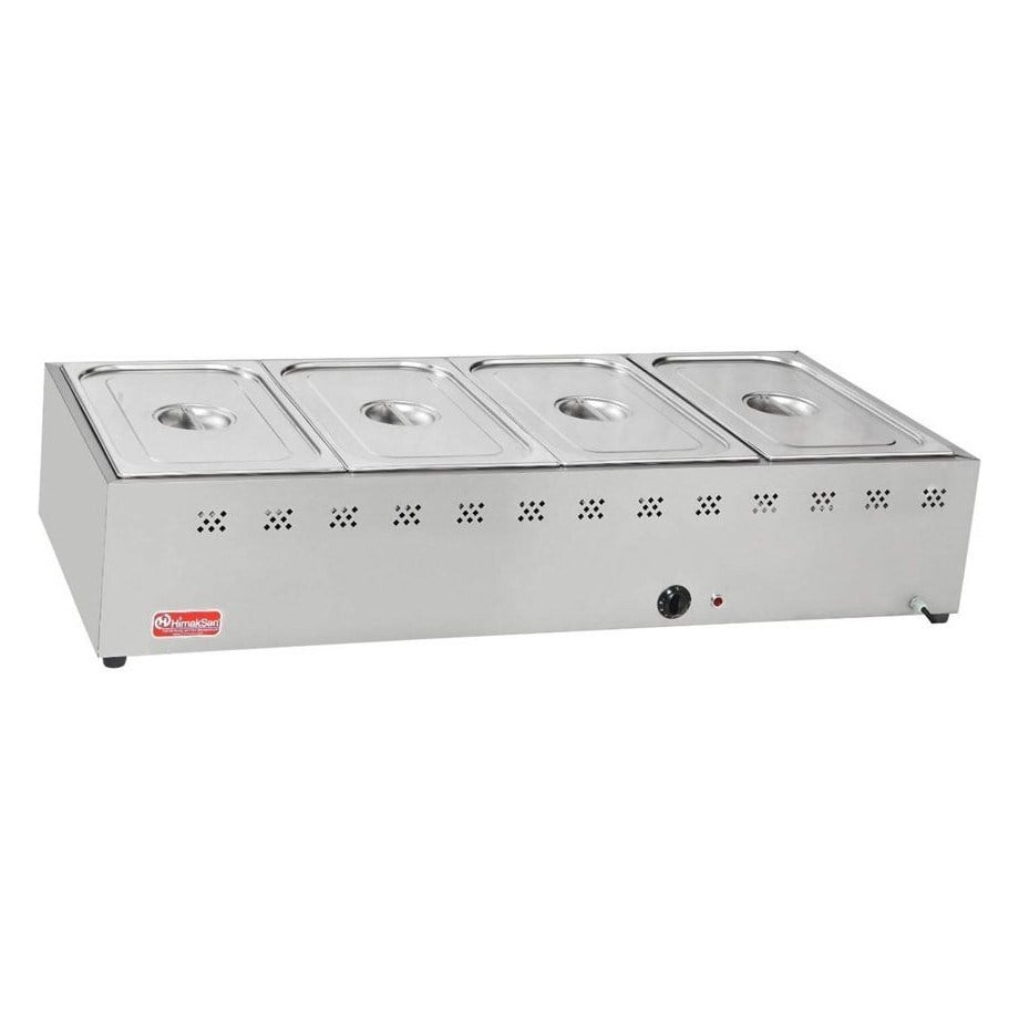 Himaksan BSÜE 4 Elektrikli Set Üstü Benmari-ELEKTRİKLİ BENMARİLER - Demasan
