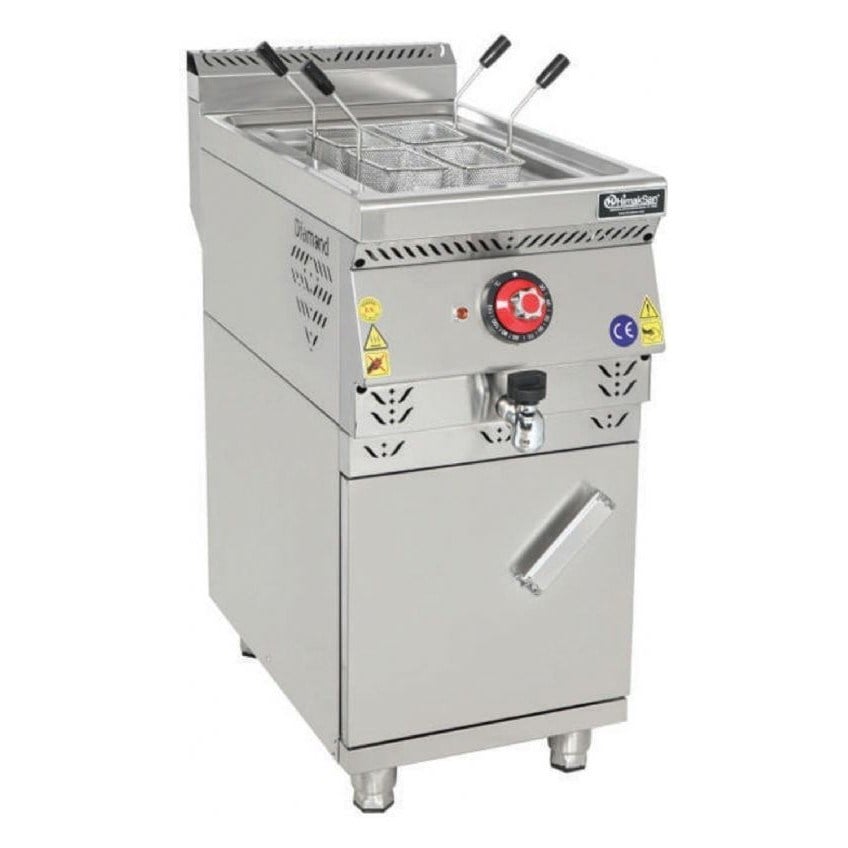 Himaksan DMHE 498 Dolaplı 4 Sepetli Makarna Haşlama Makinesi-ELEKTRİKLİ MAKARNA PİŞİRİCİLER - Demasan
