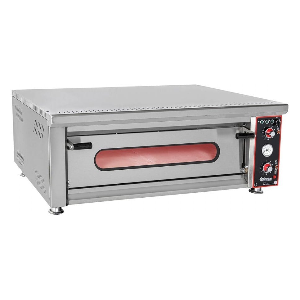 Himaksan PFE6 1178 Elektrikli Tek Katlı Pizza Fırını-ELEKTRİKLİ PİZZA FIRINLARI - Demasan
