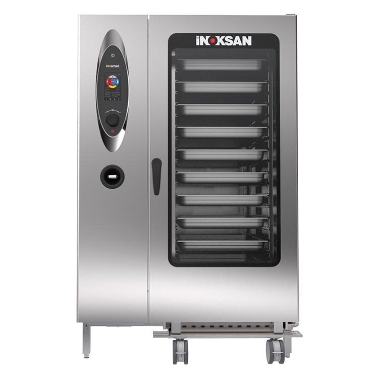 İnoksan FBE 40T Dokunmatik Ekranlı Elektrikli Kombi Fırın, 20 GN 2/1 - 40 GN 1/1-ELEKTRİKLİ KOMBİ FIRINLAR - Demasan
