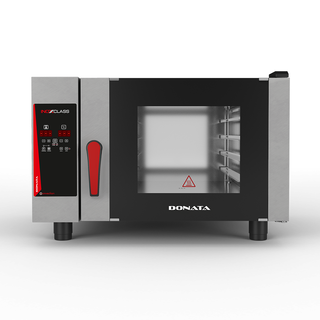 Inoxclass D-04E Konveksiyonlu Patiseri Fırını, Elektrikli, 4 Tepsi 40x60 cm, Yana Açılır Kapılı, Nemlendirmeli-PATİSSERİE FIRINLARI - Demasan
