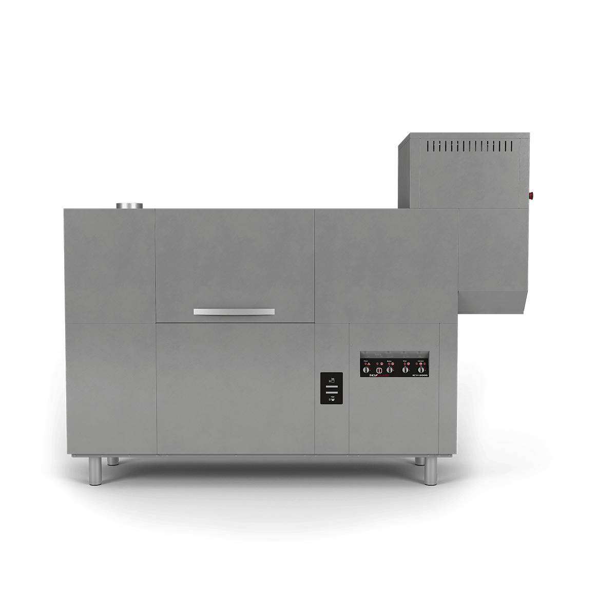 Inoxclass ICW-2000 Konveyörlü Bulaşık Makinesi, Elektrikli, 2000 tabak/saat-KONVEYÖRLÜ BULAŞIK MAKİNALARI - Demasan
