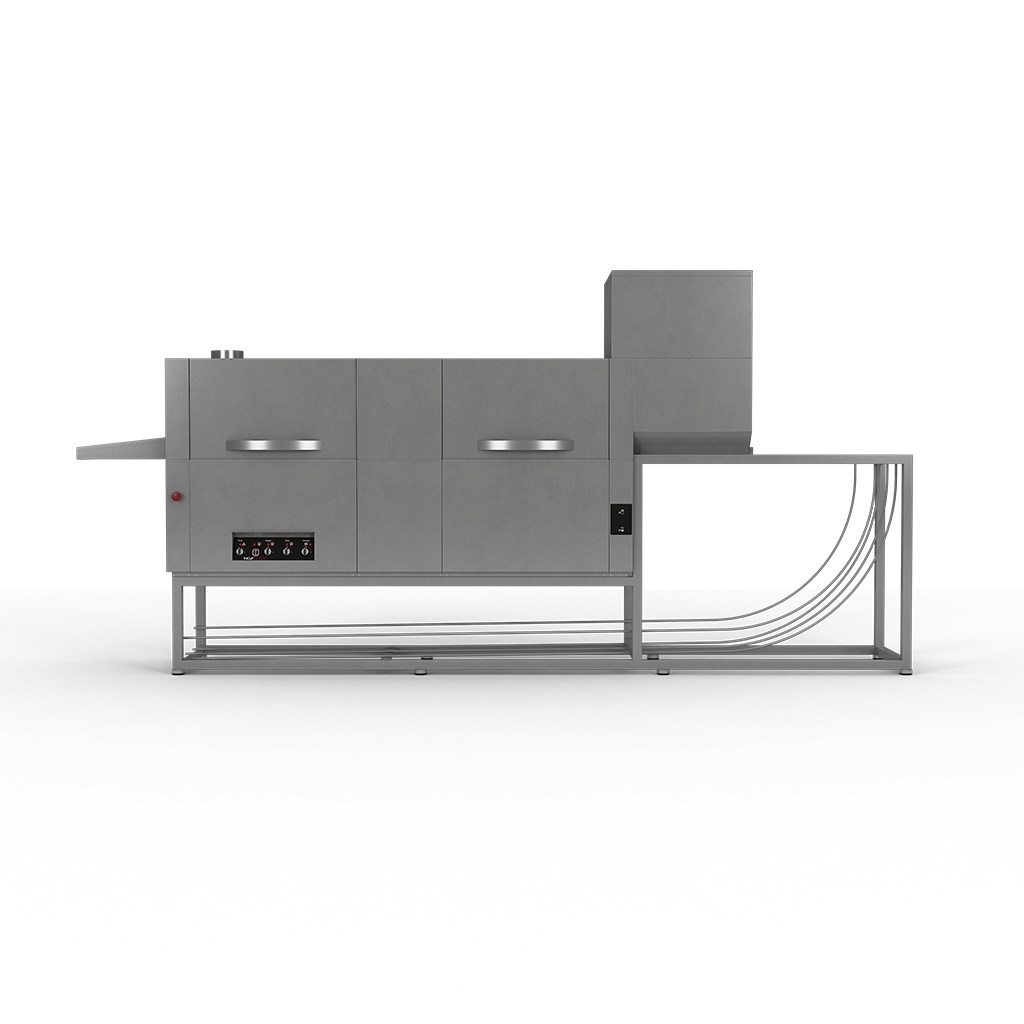 Inoxclass ICW-2000K Konveyörlü Kasa Yıkama Makinesi, Elektrikli, 250 kasa/saat-KONVEYÖRLÜ BULAŞIK MAKİNALARI - Demasan
