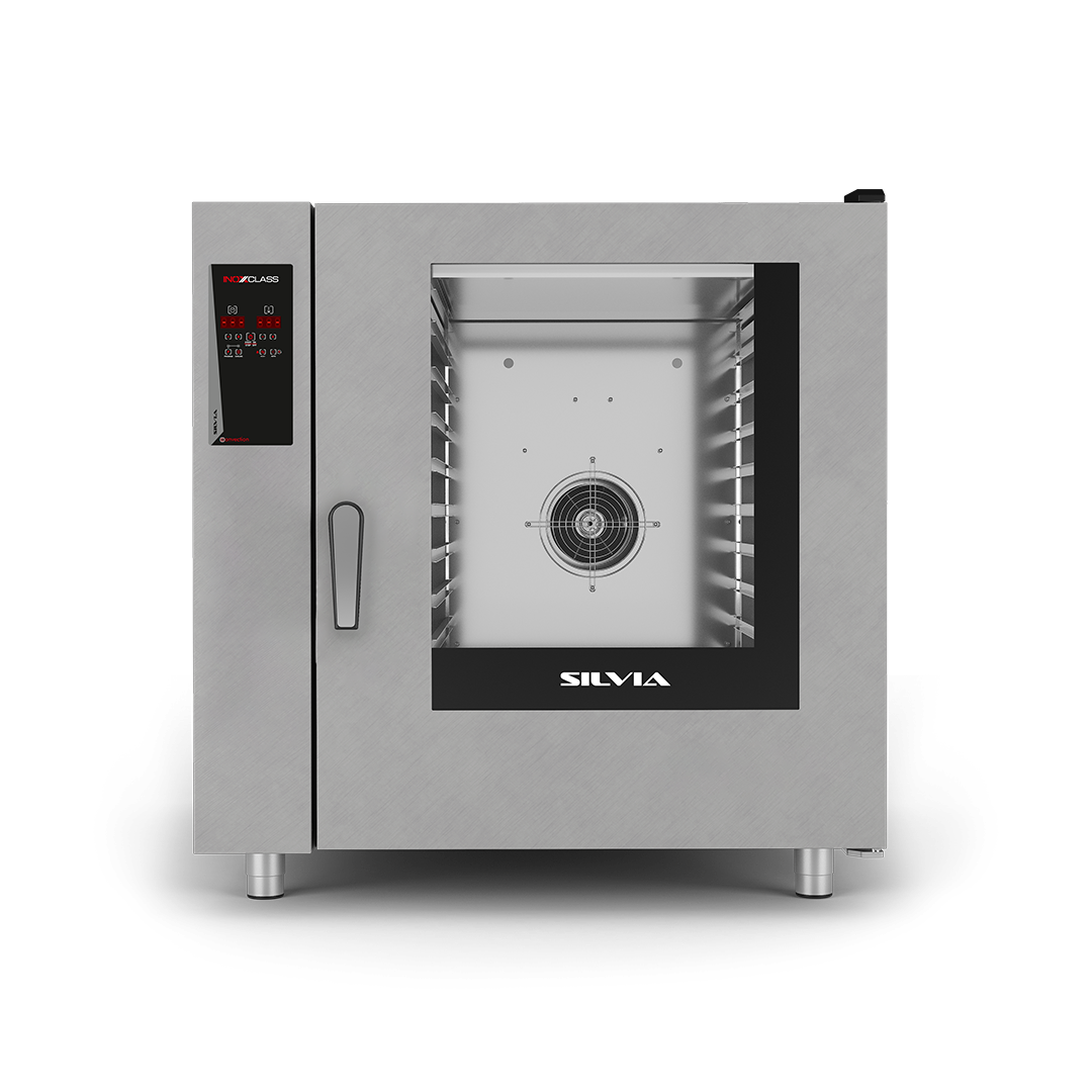 Inoxclass S-20EG Gazlı Konveksiyonlu Gastronom Fırın, 10 × GN 2/1-GAZLI KONVEKSİYONLU FIRINLAR - Demasan
