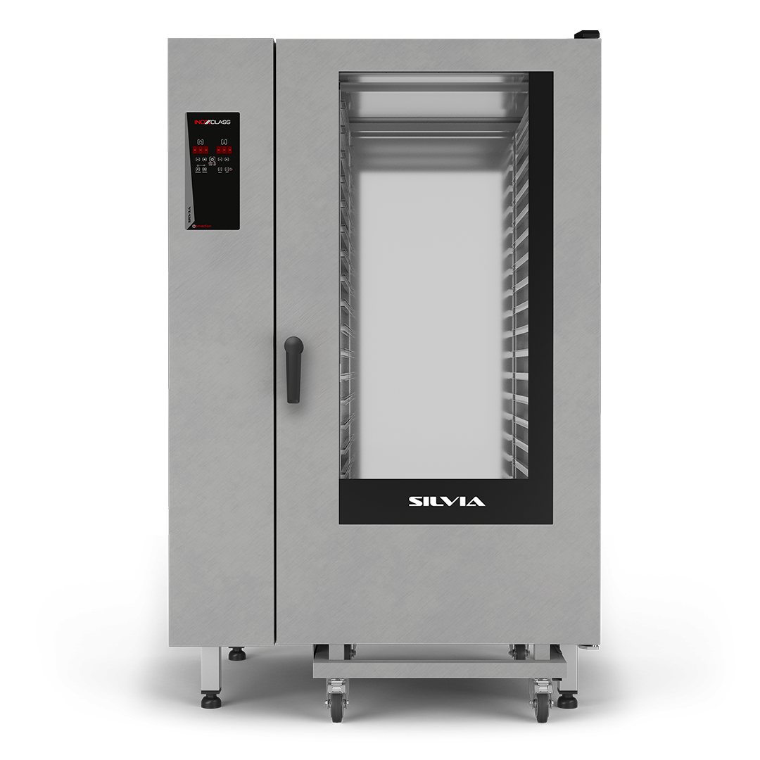 Inoxclass S-40E Konveksiyonlu Gastronom Fırın, Elektrikli, 20 × GN 1/1-ELEKTRİKLİ KONVEKSİYONLU FIRINLAR - Demasan
