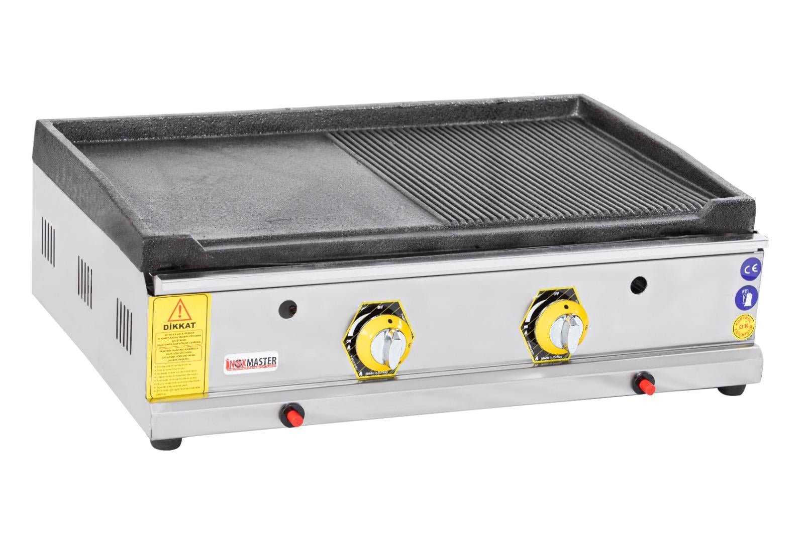 Inoxmaster Profesyonel Elektrikli Döküm Izgara 70 CM - İMR-PIE-70 SET ÜSTÜ IZGARALAR
