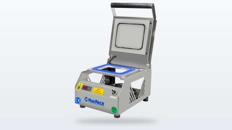 Makpack MP-350-P/E Tabak Kapatma Makinesi, Manuel Termostatlı, 178×227 mm-TABLDOT (SELF SERVİSLER) - Demasan
