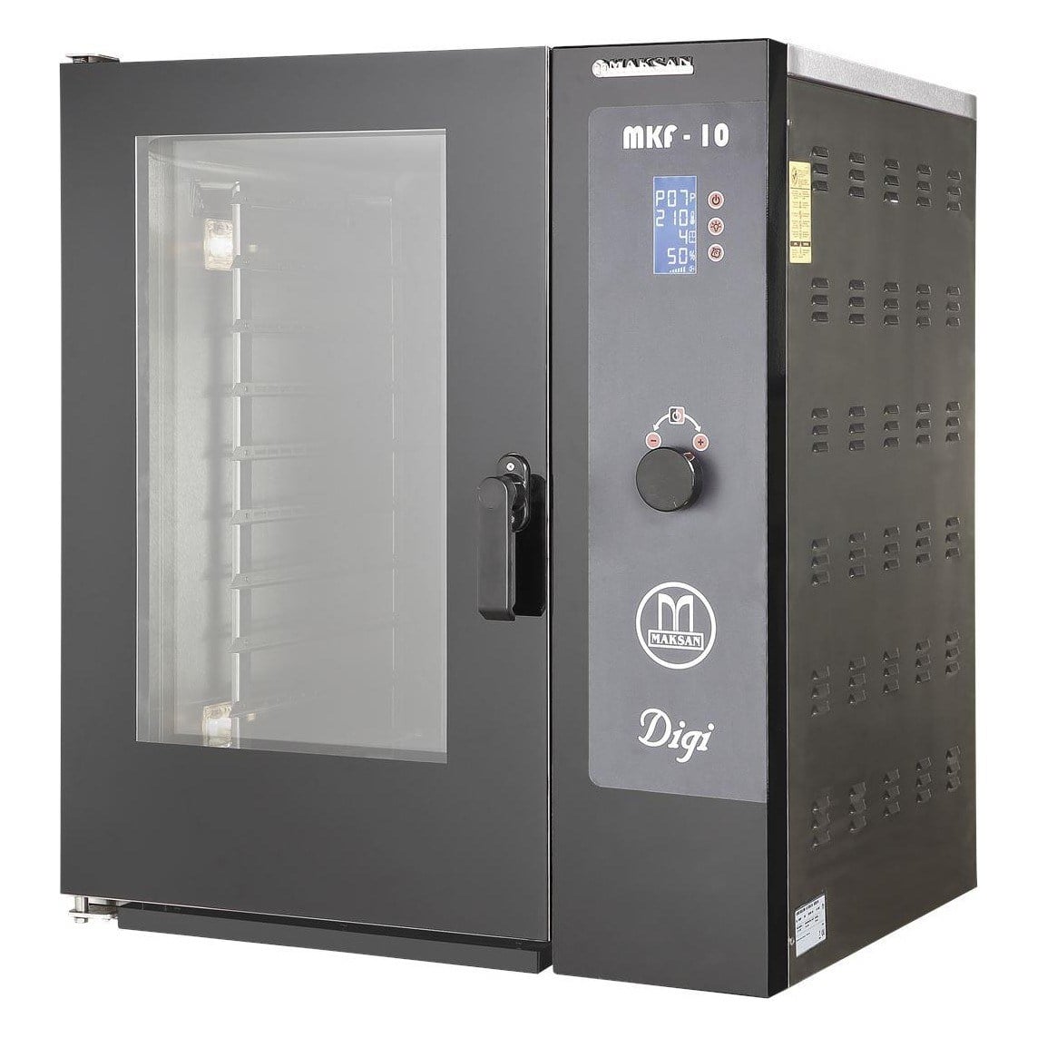 Maksan MKF-10 DIGI Dijital Elektrikli Konveksiyonlu Patisserie Fırını, 10 Tepsi (600x400 / GN 1/1)-PATİSSERİE FIRINLARI - Demasan
