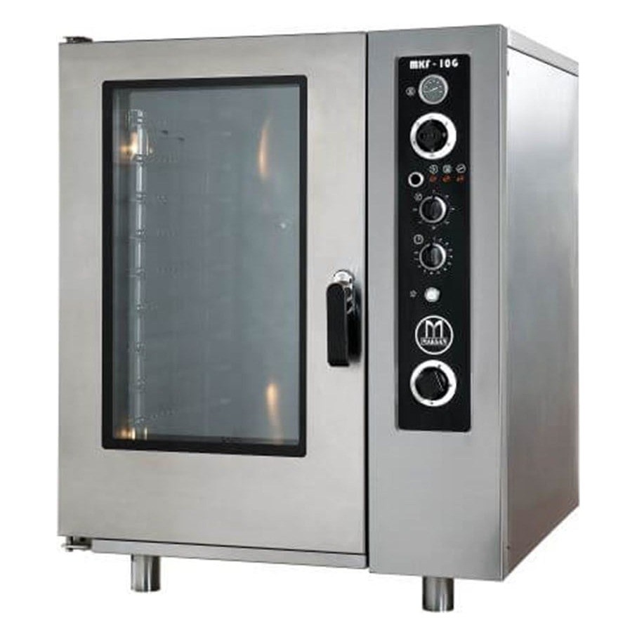 Maksan MKF-10G Gazlı Konveksiyonlu Patisserie Fırını, 10 Tepsi (600x400 / GN 1/1)-PATİSSERİE FIRINLARI - Demasan
