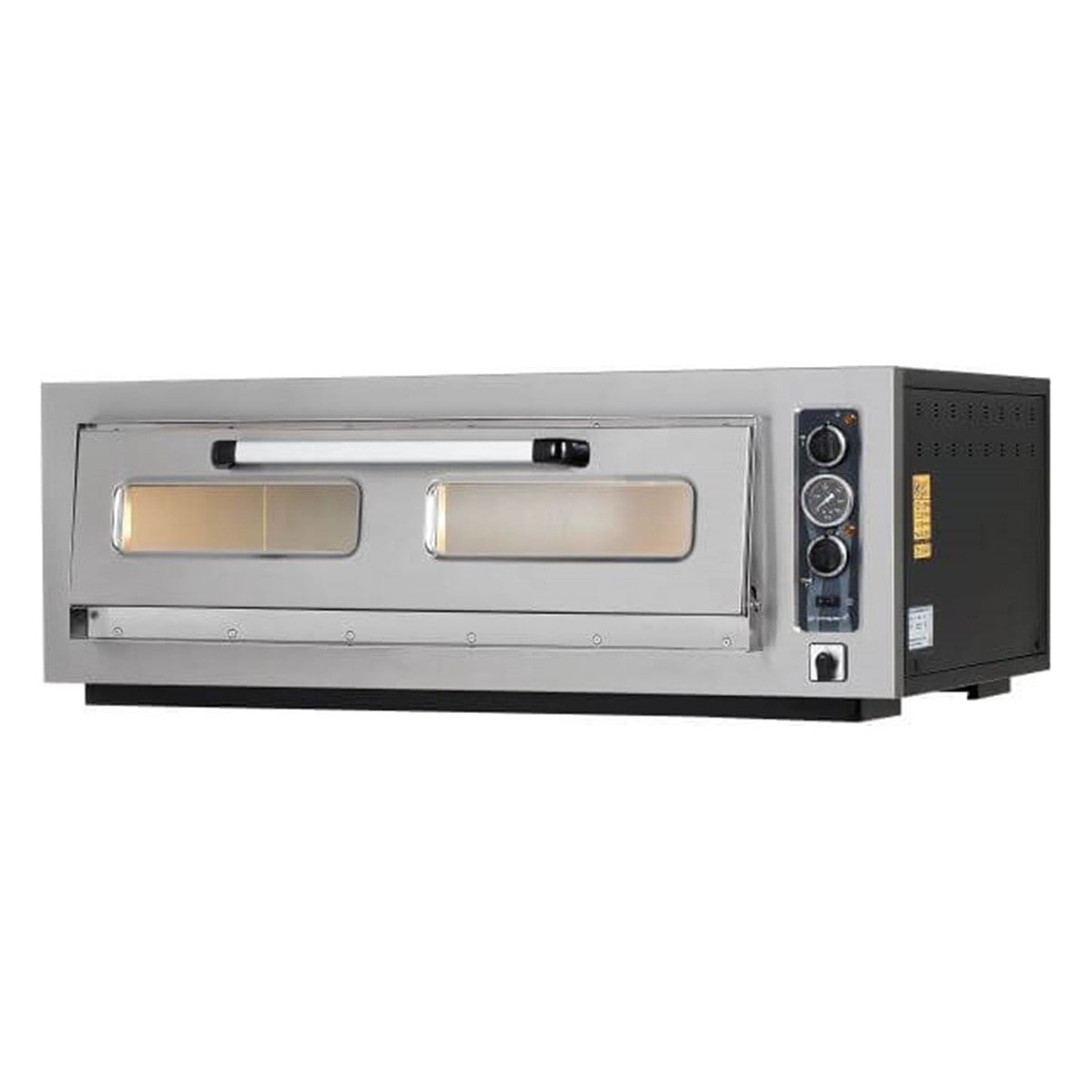 Maksan PO-901T Elektrikli Pizza Fırını, Tek Katlı Termometre Göstergeli, Ø 30 cm x 9-ELEKTRİKLİ PİZZA FIRINLARI - Demasan
