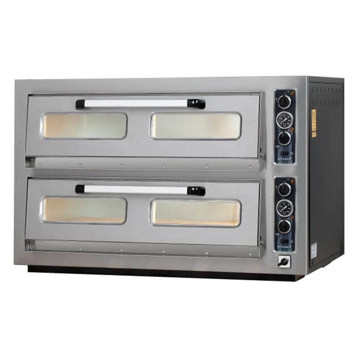 Maksan PO-902T Elektrikli Pizza Fırını, Çift Katlı Termometre Göstergeli, Ø 30 cm x 18-ELEKTRİKLİ PİZZA FIRINLARI - Demasan
