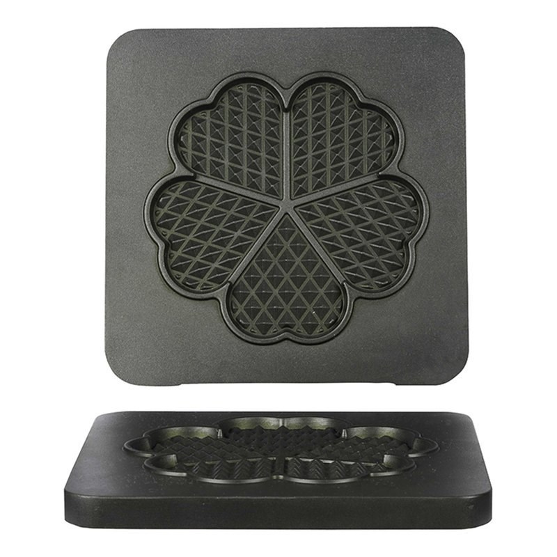 Omake Kare Waffle Kalıbı WFL21 Kalp Ø190-WAFFLE PİŞİRİCİLER - Demasan
