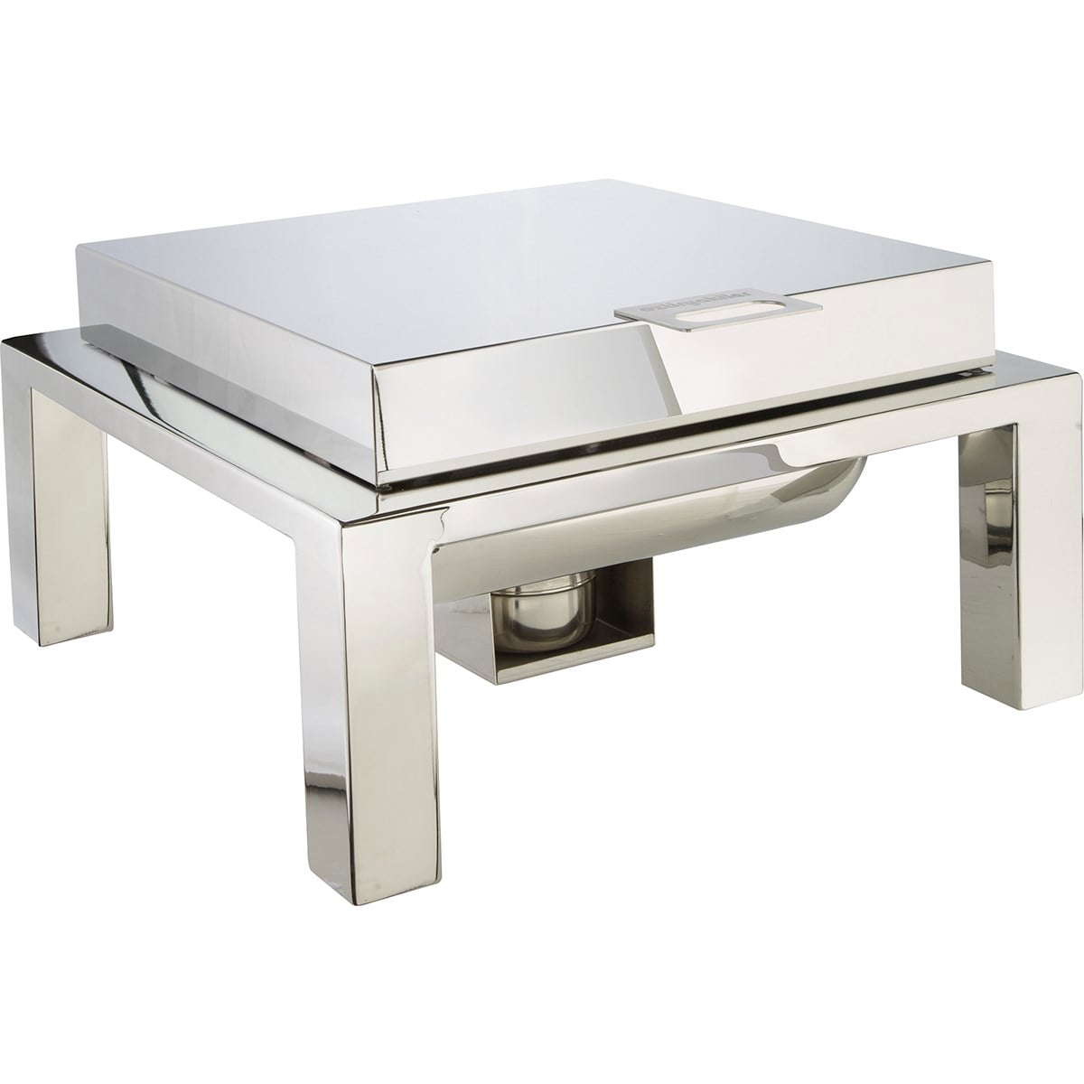 Öztiryakiler 6 Lt Chafing Dish 2/3 Ayaklı CDSQ60SL-M-Chafing Dish ve Açık Büfe Üniteleri - Demasan
