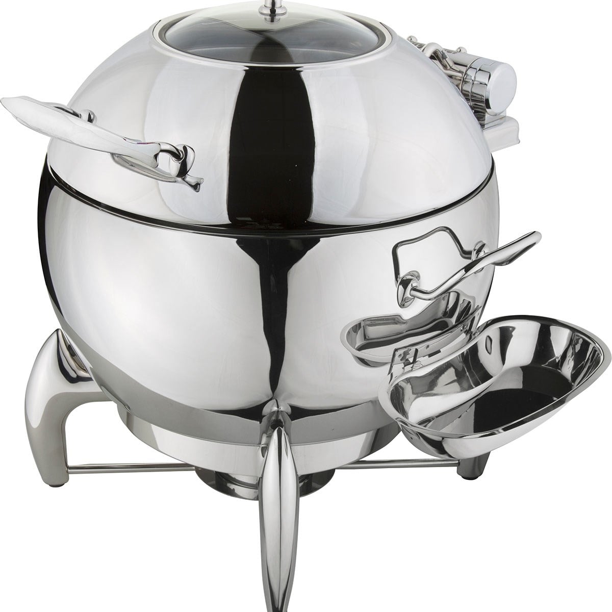 Öztiryakiler Çorbalık Yuvarlak Standlı 11 L Gw-M10-11A-Gl-Chafing Dish ve Açık Büfe Üniteleri - Demasan
