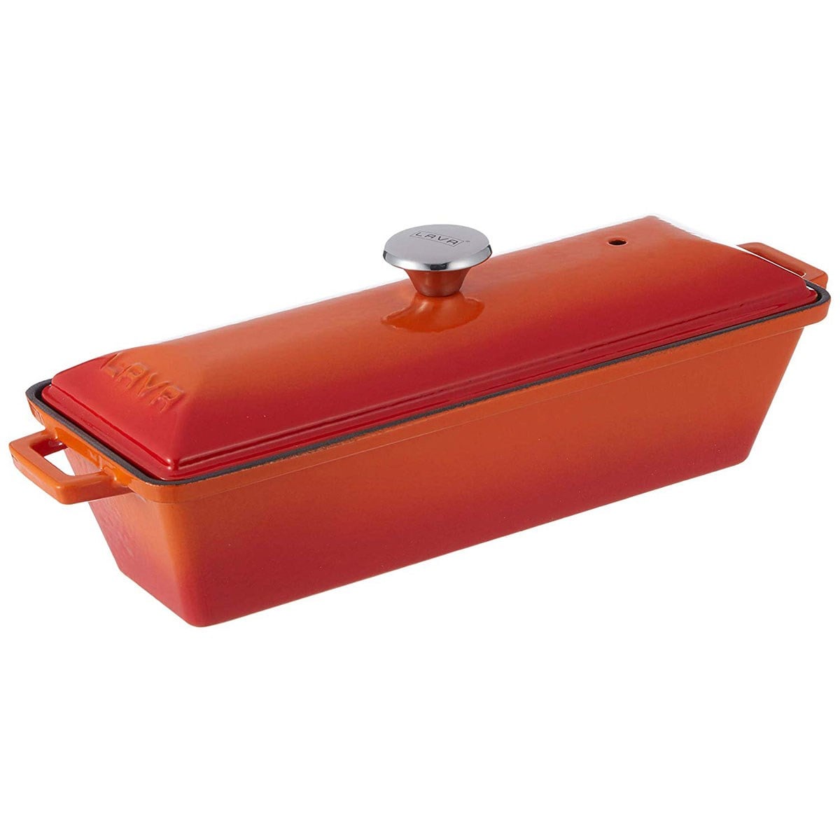 Öztiryakiler Lava Ekmek Kabı / Terrine. Ölçü 11x29cm. - Kırmızı Lv P Ek 826 R-TENCERELER - Demasan

