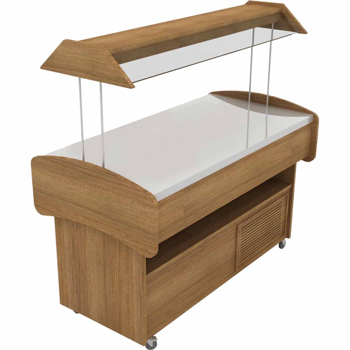 Öztiryakiler Salad Bar - Soğuk - Düz Zeminli-SALADBAR  - Demasan

