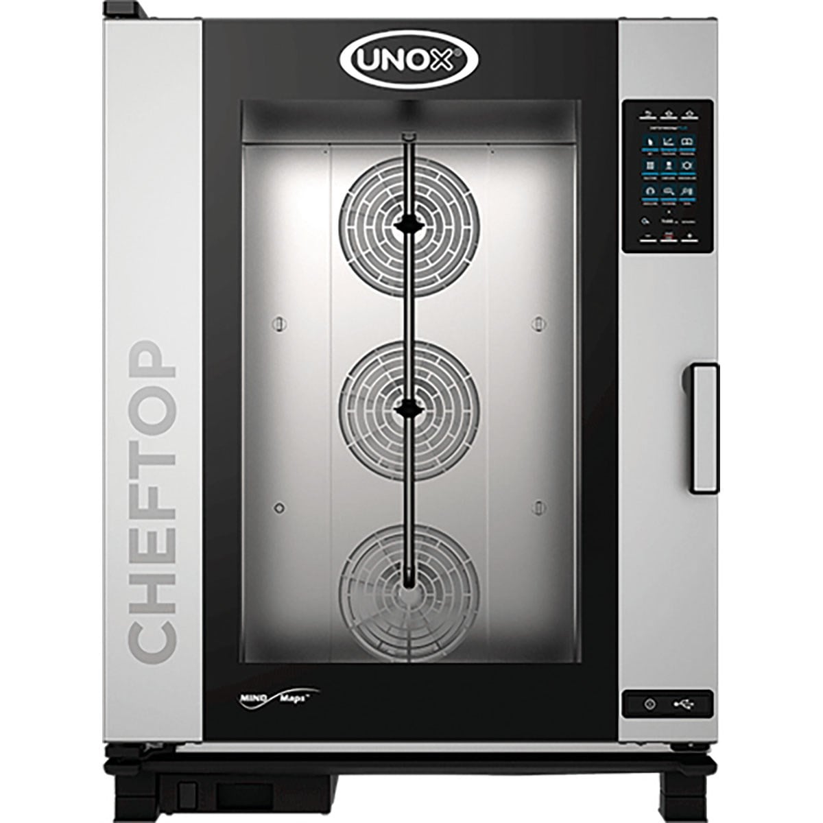 Öztiryakiler Unox Chef Top 10 GN 2/1 Kombi Fırın Elektrikli Plus Model + Kurulum Kiti Girilmeli-KONVEKSİYONEL FIRINLAR - Demasan
