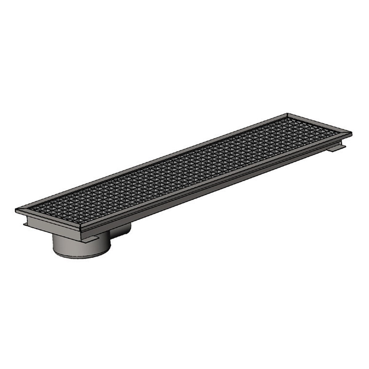 Öztiryakiler Yer Izgarası Tavalı Kenardan Sifonlu -Arkadan Çıkışlı Q50 Pvc 490x290-Yer Izgaraları ve Zemin Süzgeçleri - Demasan

