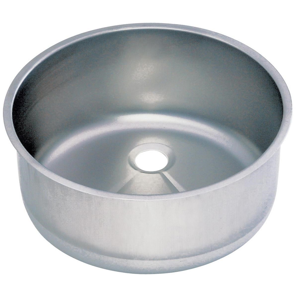 Öztiryakiler Yuvarlak Evye 40x18 1,00 mm-El Yıkama Evyeleri - Demasan
